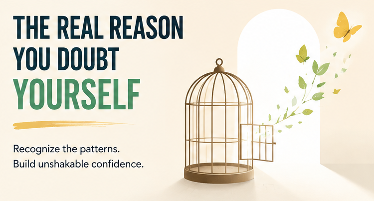high and low self-confidence